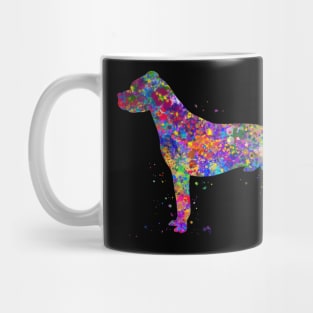 Dogo argentino dog watercolor Mug